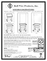 R&B Wire Products 100T Assembly Instructions preview