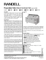 Randell 8395N Specifications preview