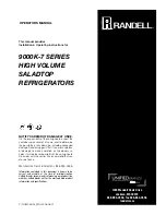 Randell 9030K-7 Operator'S Manual preview