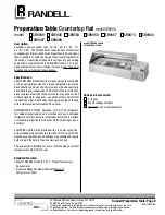 Preview for 1 page of Randell CR9039 Specifications