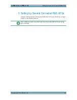 Preview for 19 page of R&S AFQ100A Supplement Manual