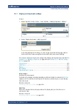 Preview for 145 page of R&S AREG800A User Manual