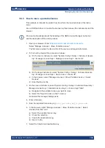 Предварительный просмотр 158 страницы R&S AREG800A User Manual
