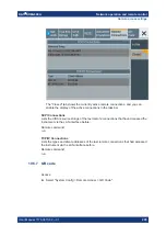 Preview for 205 page of R&S AREG800A User Manual