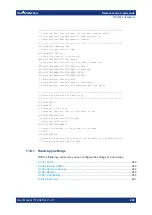 Предварительный просмотр 265 страницы R&S AREG800A User Manual