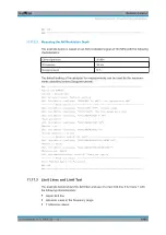 Preview for 1011 page of R&S ESR Series User Manual