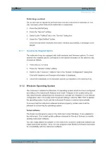 Preview for 30 page of R&S FSW Series User Manual