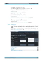 Preview for 259 page of R&S FSW Series User Manual
