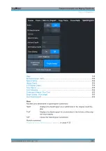 Preview for 598 page of R&S FSW Series User Manual