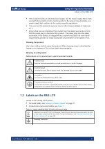 Preview for 11 page of R&S LCX Series User Manual