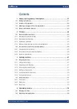 Preview for 3 page of R&S RTA4000 User Manual