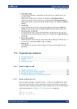 Preview for 424 page of R&S RTA4000 User Manual