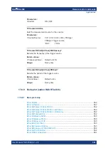 Preview for 561 page of R&S RTA4000 User Manual