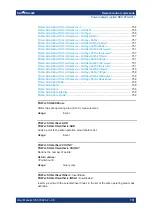Preview for 751 page of R&S RTA4000 User Manual