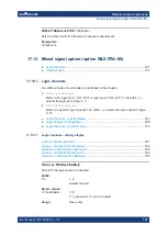 Preview for 767 page of R&S RTA4000 User Manual