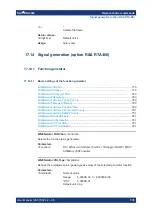 Preview for 779 page of R&S RTA4000 User Manual