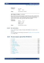 Preview for 2519 page of R&S RTO6 User Manual