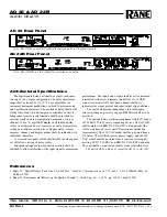 Preview for 4 page of Rane AD 22 Datasheet