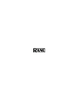 Preview for 4 page of Rane MLM82S Manual