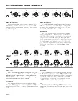 Preview for 2 page of Rane MP 2016a Operator'S Manual