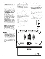 Preview for 4 page of Rane TTM 56S Operator'S Manual