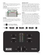 Предварительный просмотр 7 страницы Rane TTM 57SL User Manual