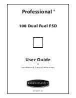 Rangemaster 100 Dual Fuel User Manual предпросмотр