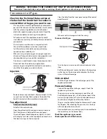 Предварительный просмотр 27 страницы Rangemaster 90 Dual Fuel Users Manual & Installation