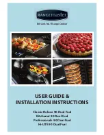 Rangemaster Classic Deluxe 90 Induction Installation And User Manual preview