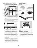 Предварительный просмотр 25 страницы Rangemaster Excel 110 Ceramic Users Manual & Installation