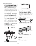 Предварительный просмотр 27 страницы Rangemaster Excel 110 Ceramic Users Manual & Installation