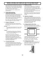 Preview for 25 page of Rangemaster Kitchener 110 Users Manual & Installation