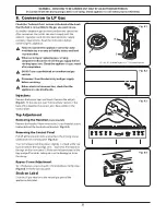 Preview for 35 page of Rangemaster Kitchener User'S Manual & Installation Instructions