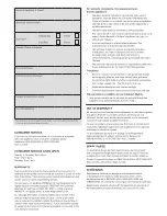 Preview for 47 page of Rangemaster Kitchener User'S Manual & Installation Instructions