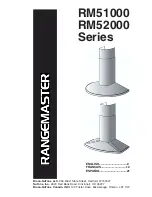 Preview for 1 page of Rangemaster RM51000 Series User Instructions