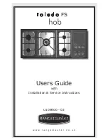 Rangemaster Toledo FS Hob User Manual preview