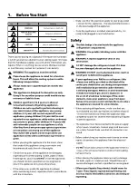 Предварительный просмотр 3 страницы Rangemaster U111003-05 User Manual