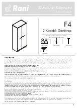 Предварительный просмотр 1 страницы Rani F4 Assembly Manual