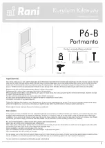 Rani Portmanto P6-B Assembly Manual preview