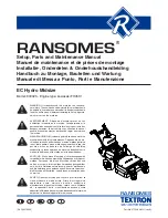 Ransomes EC Hydro Midsize Setup, Parts & Maintenance Manual preview