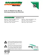 Ransomes HIGHWAY 2130 Maintenance And Parts Manual preview
