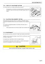 Preview for 75 page of Ransomes HM600 Safety, Operation & Maintenance