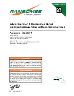 Preview for 1 page of Ransomes Mastiff 91 Operation And Maintenance Manual