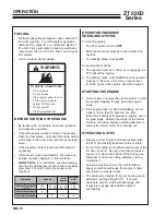 Preview for 18 page of Ransomes ZT220D W/61 Operation Manual