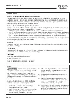 Preview for 22 page of Ransomes ZT220D W/61 Operation Manual