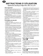 Предварительный просмотр 6 страницы Rapid 553 Instructions For Use Manual