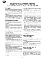 Предварительный просмотр 10 страницы Rapid 553 Instructions For Use Manual