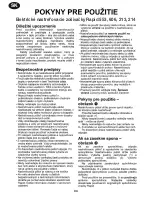 Предварительный просмотр 34 страницы Rapid 553 Instructions For Use Manual