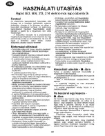 Предварительный просмотр 40 страницы Rapid 553 Instructions For Use Manual