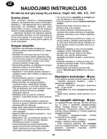 Предварительный просмотр 46 страницы Rapid 553 Instructions For Use Manual